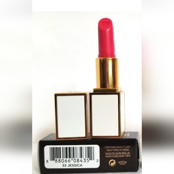 TOM FORD Lip Color Sheer Rouge A Levres 0.07 oz Mini Lipstick 33 JESSICA - Picture 8 of 9